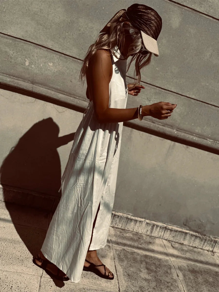 SOHO Spring Cotton Sleeveless Dress