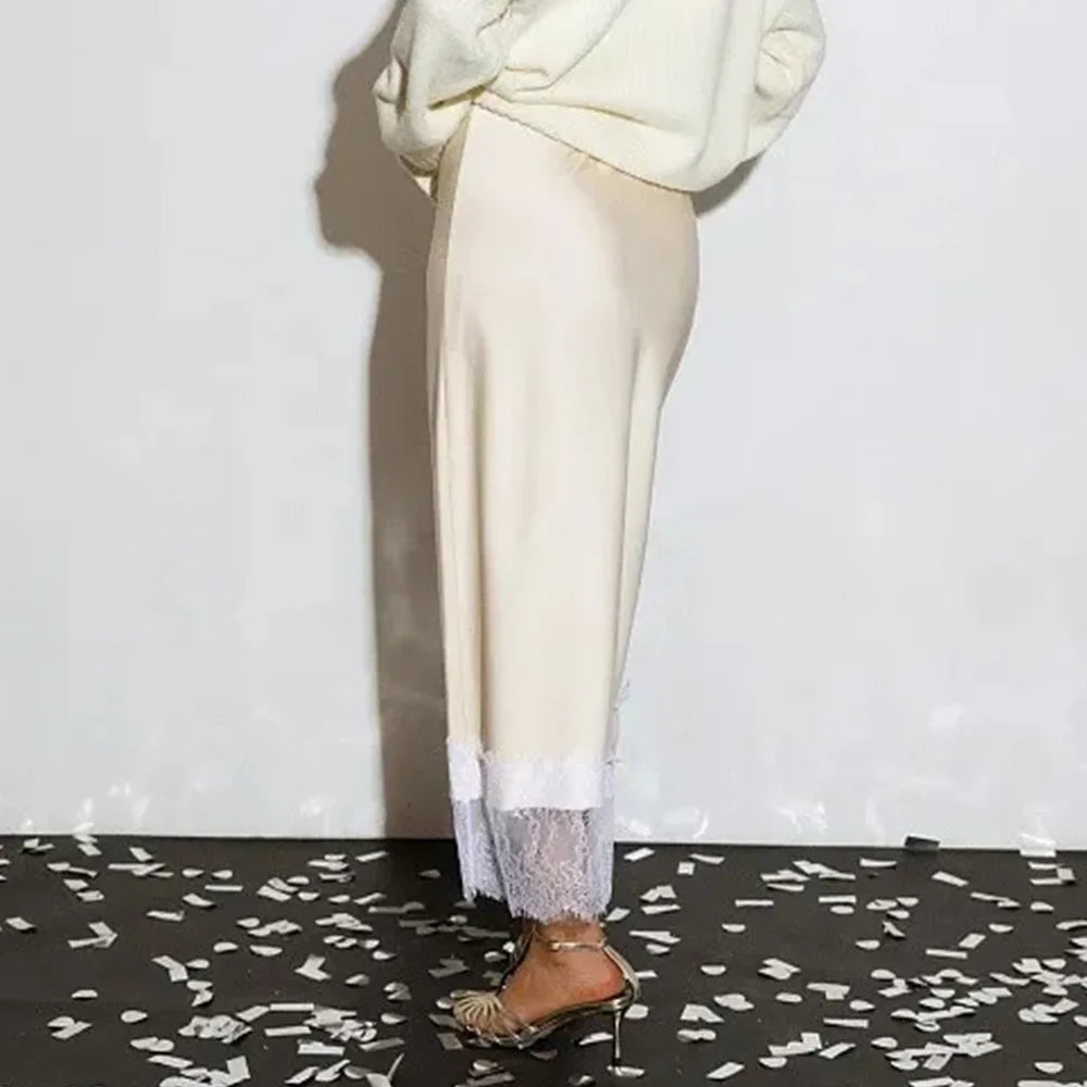 SOHO Summer Satin Skirt