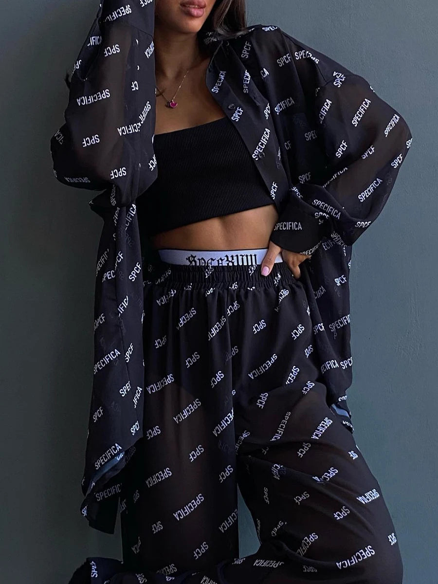 SOHO Summer Chiffon Printed Set