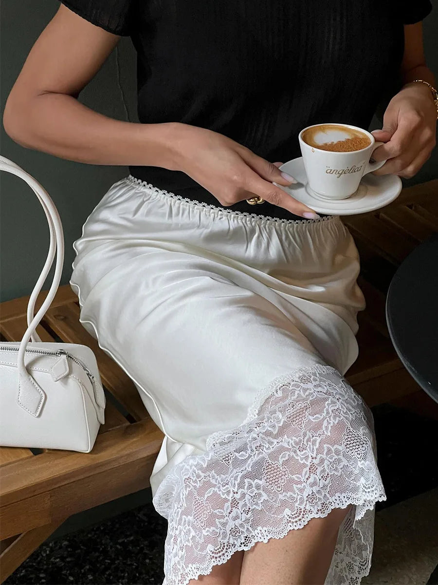 SOHO Summer Lace Elegant Skirt