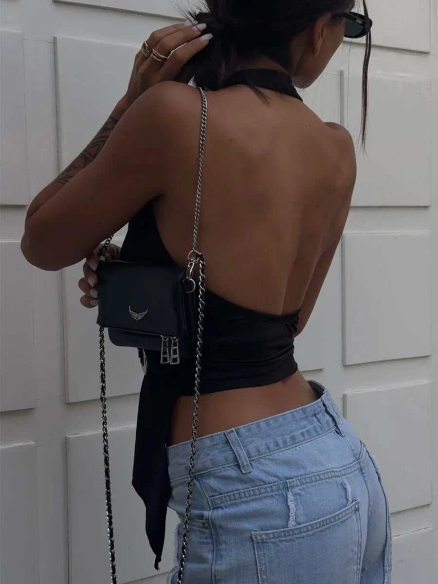 SOHO Summer Backless Top