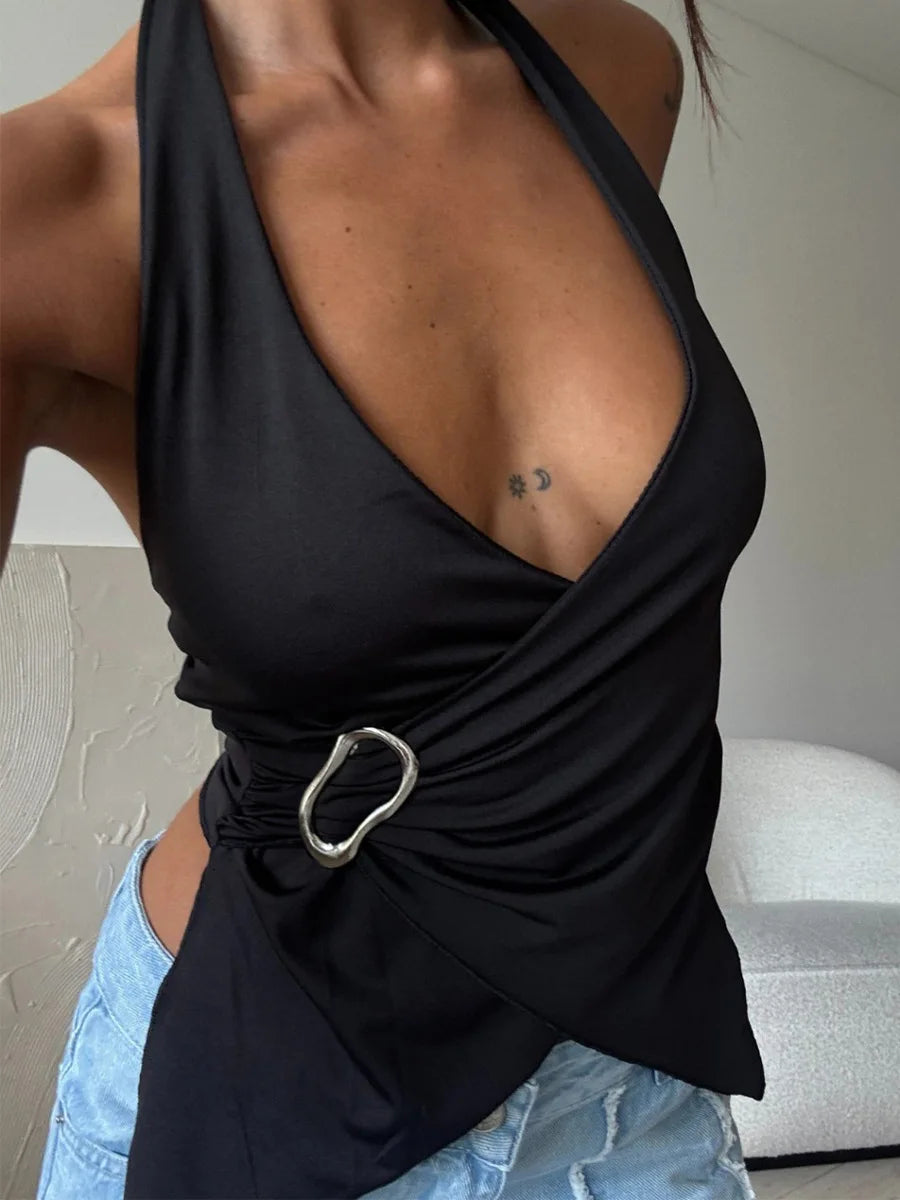 SOHO Summer Backless Top