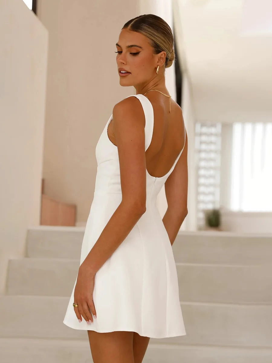 SOHO Summer Backless Mini Dress
