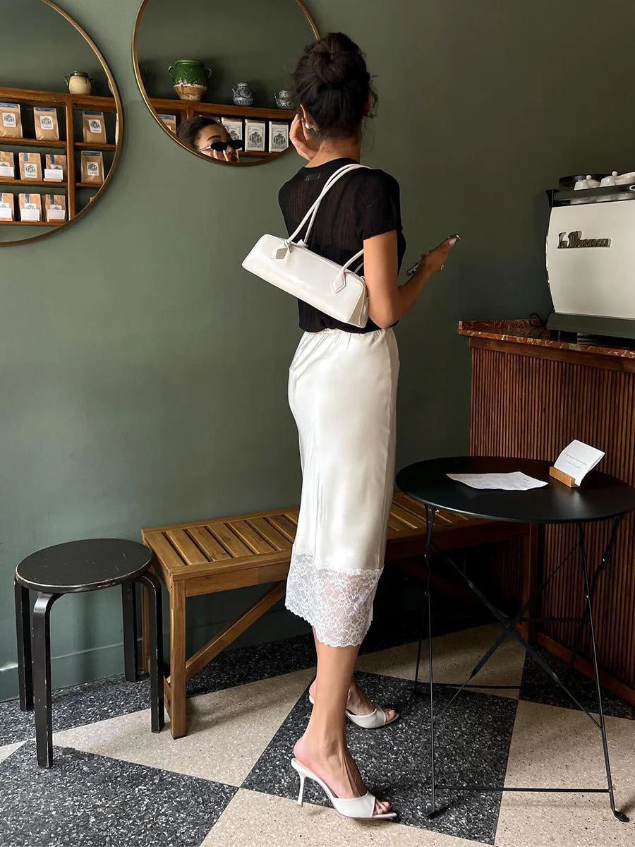 SOHO Summer Lace Elegant Skirt
