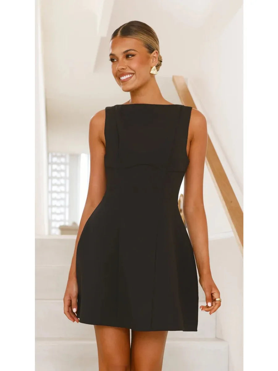 SOHO Summer Sleeveless Mini Dress